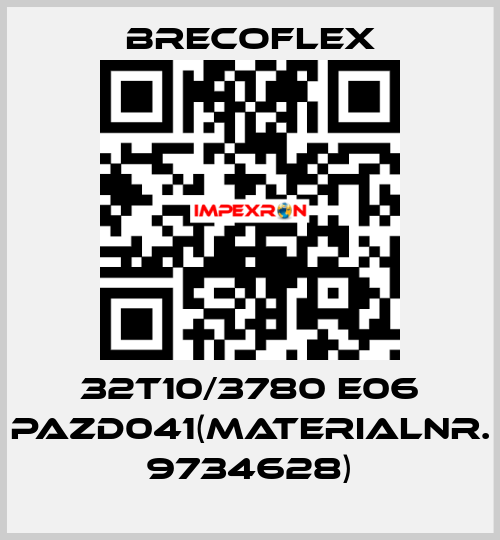 32T10/3780 E06 PAZD041(MATERIALNR. 9734628) Brecoflex