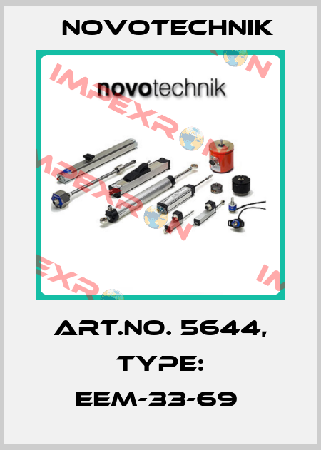 Art.No. 5644, Type: EEM-33-69  Novotechnik