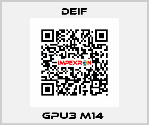 GPU3 M14  Deif