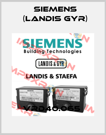 VRD40.065  Siemens (Landis Gyr)