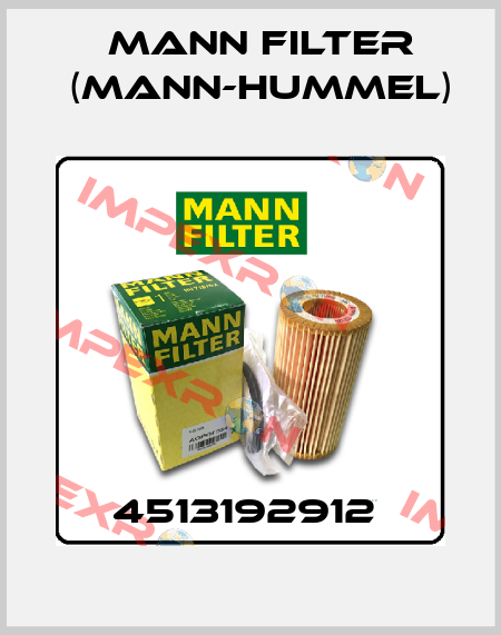 4513192912  Mann Filter (Mann-Hummel)