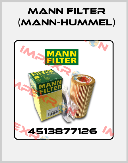 4513877126  Mann Filter (Mann-Hummel)