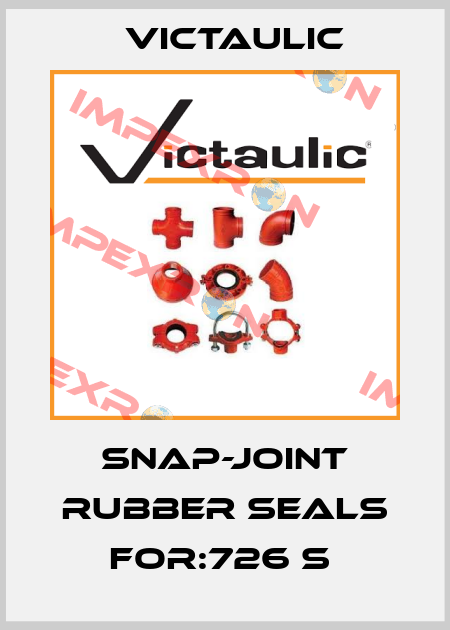 SNAP-JOINT RUBBER SEALS FOR:726 S  Victaulic