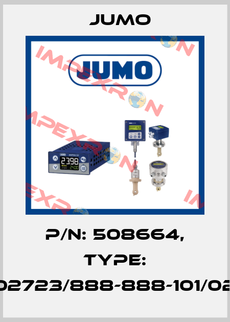 p/n: 508664, Type: 202723/888-888-101/024 Jumo