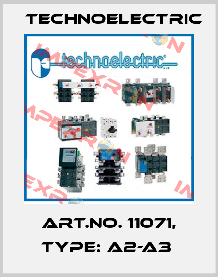 Art.No. 11071, Type: A2-A3  Technoelectric