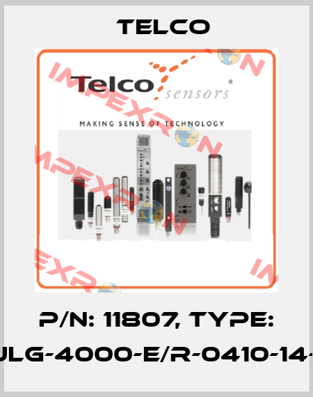 p/n: 11807, Type: SULG-4000-E/R-0410-14-01 Telco