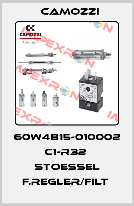 60W4815-010002  C1-R32  STOESSEL F.REGLER/FILT  Camozzi