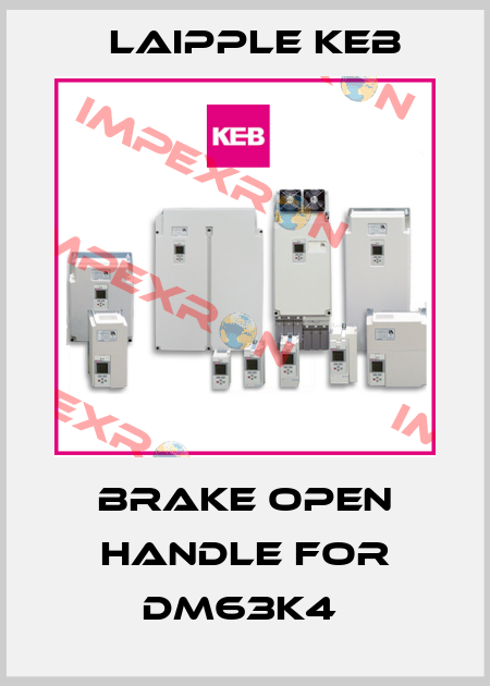 Brake Open Handle For DM63K4  LAIPPLE KEB