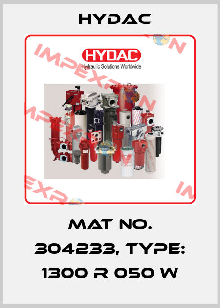Mat No. 304233, Type: 1300 R 050 W Hydac