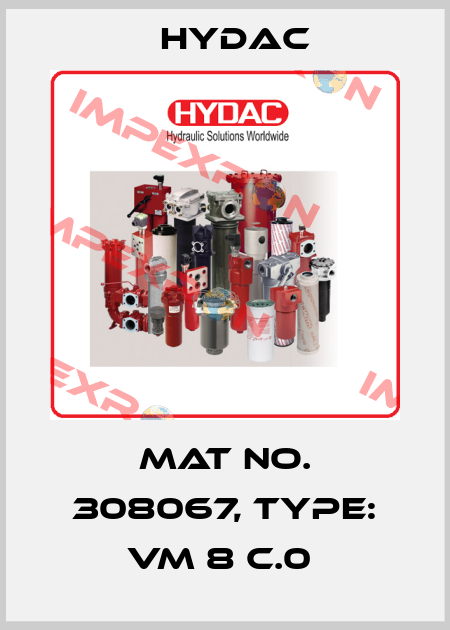 Mat No. 308067, Type: VM 8 C.0  Hydac