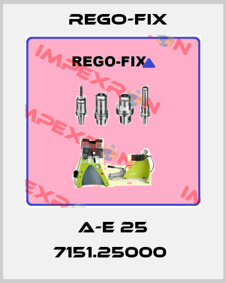 A-E 25 7151.25000  Rego-Fix
