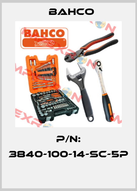 P/N: 3840-100-14-SC-5P  Bahco