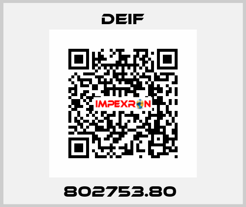 802753.80  Deif