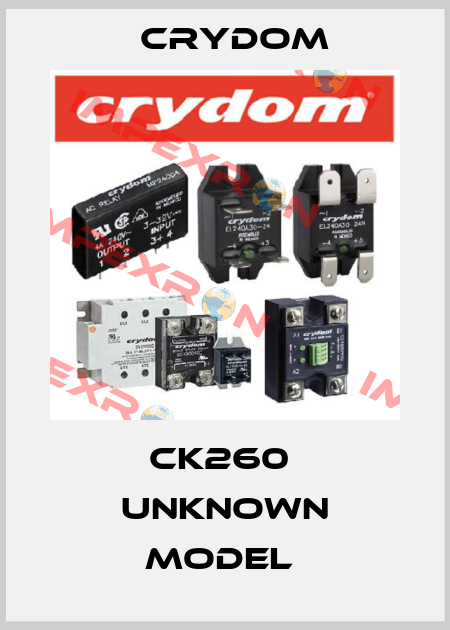 CK260  unknown model  Crydom