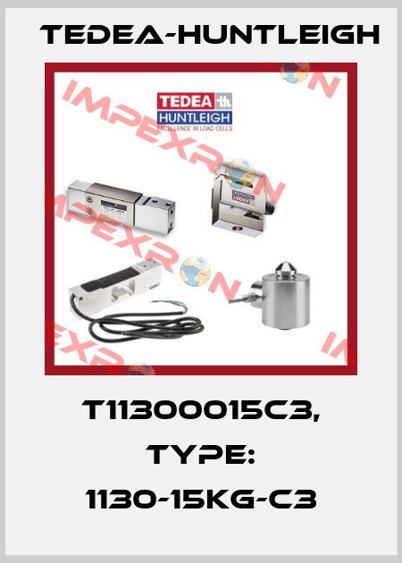 T11300015C3, Type: 1130-15kg-C3 Tedea-Huntleigh
