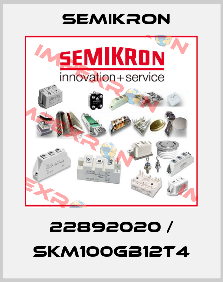 22892020 / SKM100GB12T4 Semikron