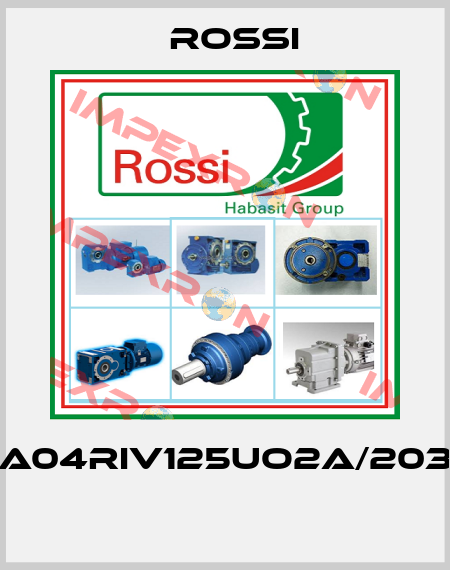 A04RIV125UO2A/203  Rossi