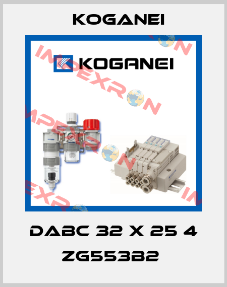 DABC 32 X 25 4 ZG553B2  Koganei