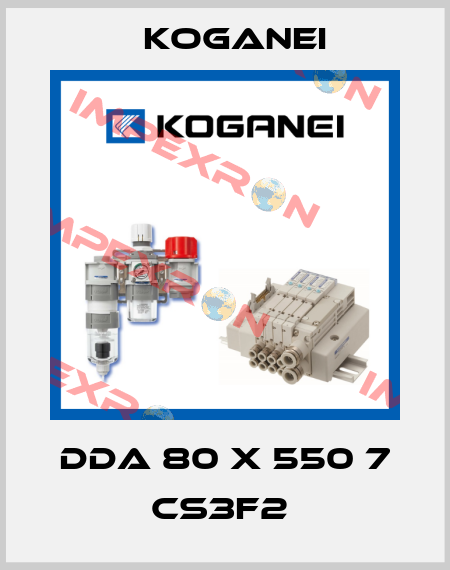 DDA 80 X 550 7 CS3F2  Koganei