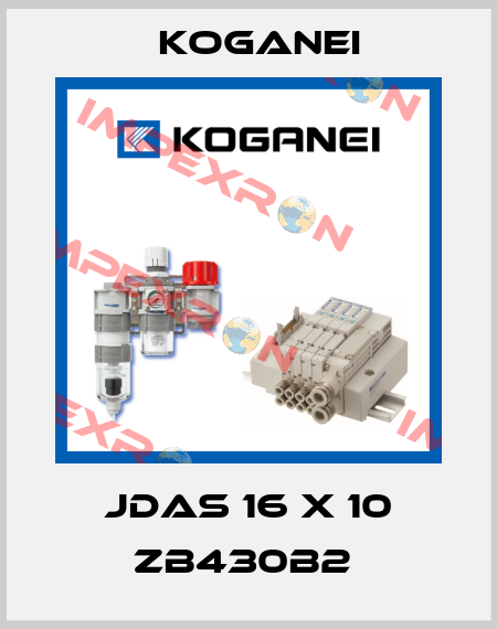 JDAS 16 X 10 ZB430B2  Koganei