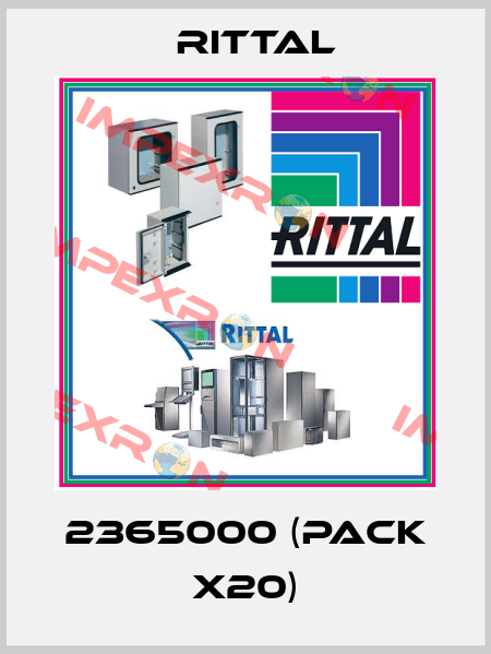 2365000 (pack x20) Rittal