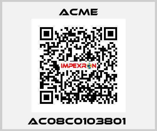 AC08C0103801  Acme