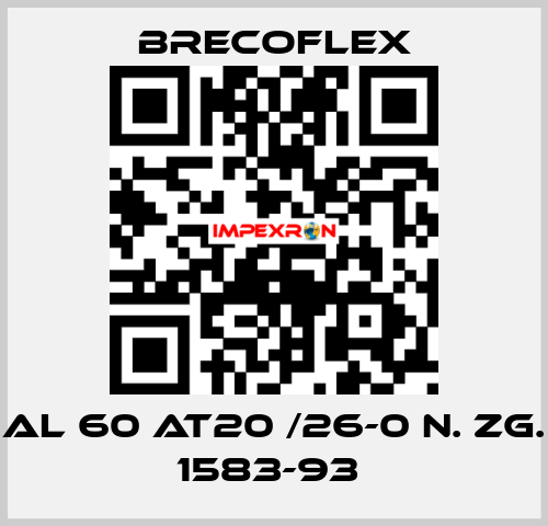 Al 60 AT20 /26-0 n. Zg. 1583-93  Brecoflex