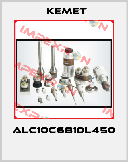 ALC10C681DL450  Kemet