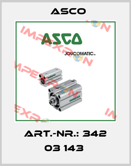 ART.-NR.: 342 03 143  Asco