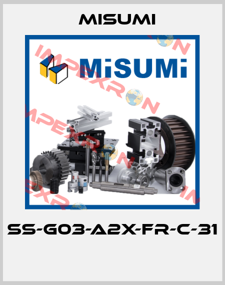 SS-G03-A2X-FR-C-31  Misumi