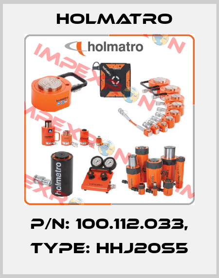 P/N: 100.112.033, Type: HHJ20S5 Holmatro