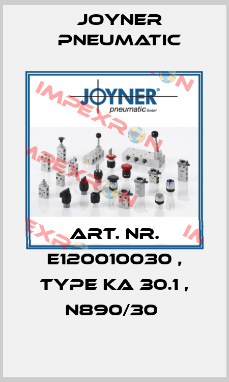 Art. Nr. E120010030 , type Ka 30.1 , N890/30  Joyner Pneumatic