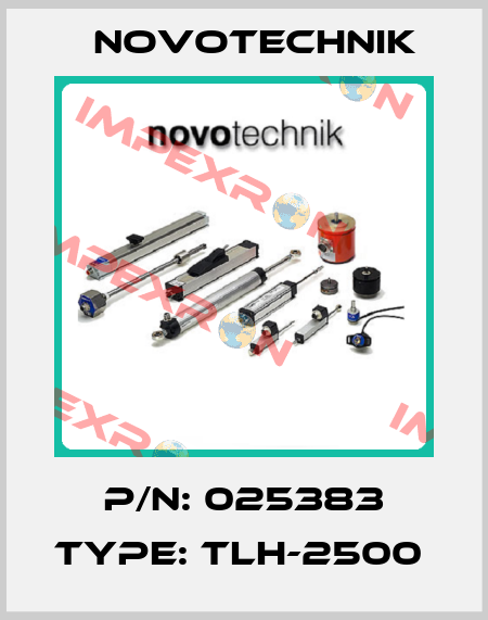 P/N: 025383 Type: TLH-2500  Novotechnik