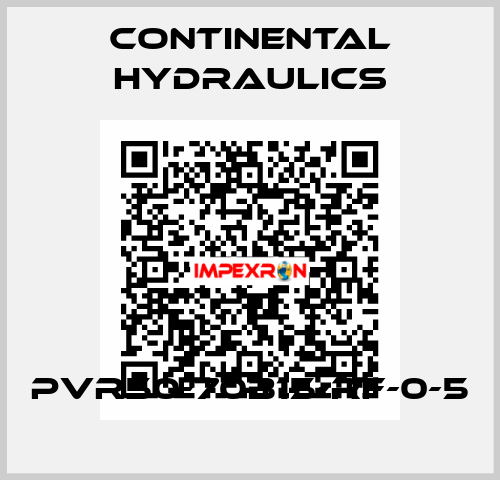 PVR50-70B15-RF-0-5 Continental Hydraulics