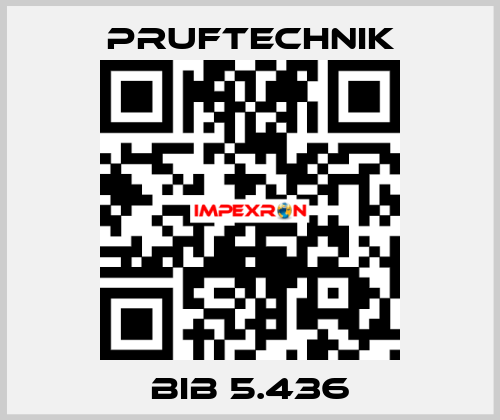 BIB 5.436 Pruftechnik