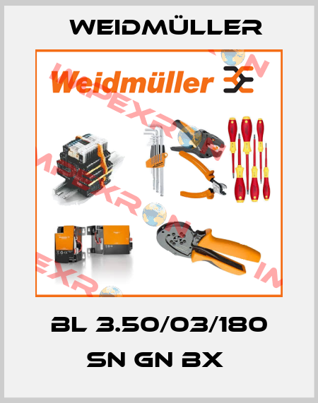 BL 3.50/03/180 SN GN BX  Weidmüller