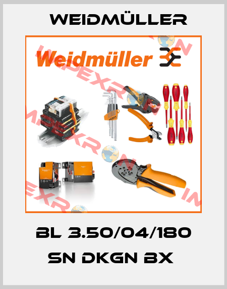 BL 3.50/04/180 SN DKGN BX  Weidmüller