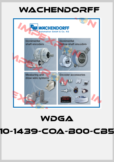 WDGA 58B-10-1439-COA-B00-CB5-G28  Wachendorff