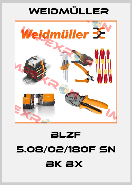 BLZF 5.08/02/180F SN BK BX  Weidmüller