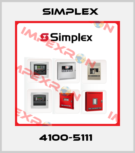 4100-5111  Simplex