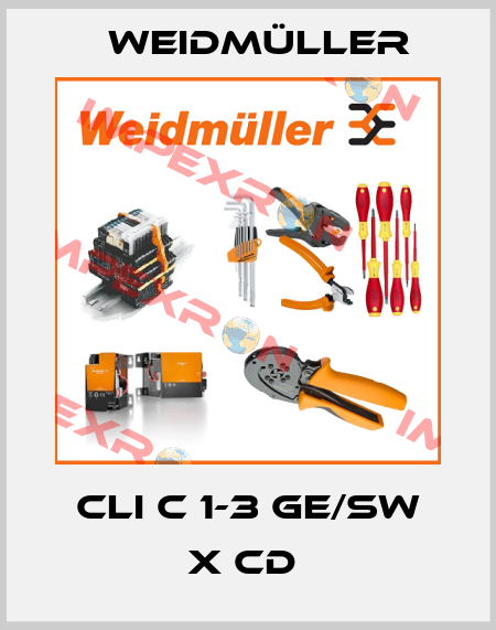 CLI C 1-3 GE/SW X CD  Weidmüller
