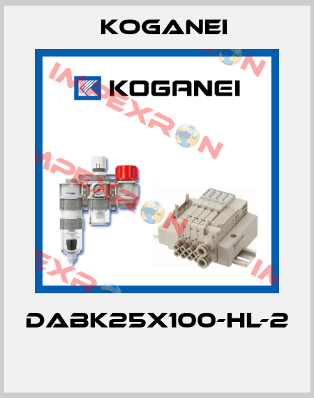 DABK25X100-HL-2  Koganei