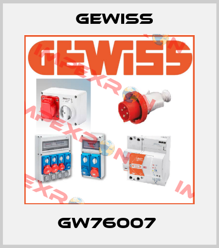 GW76007  Gewiss