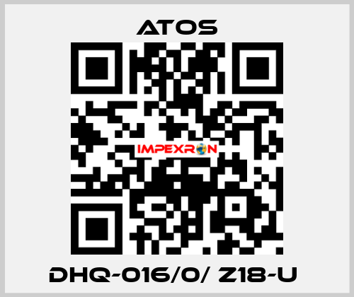 DHQ-016/0/ Z18-U  Atos