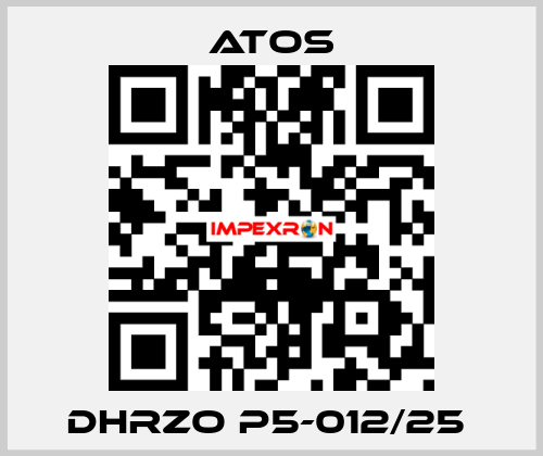 DHRZO P5-012/25  Atos