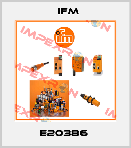E20386  Ifm