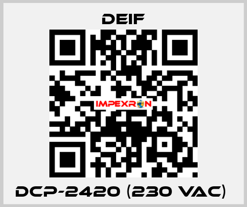 DCP-2420 (230 VAC)  Deif