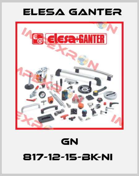 GN 817-12-15-BK-NI  Elesa Ganter