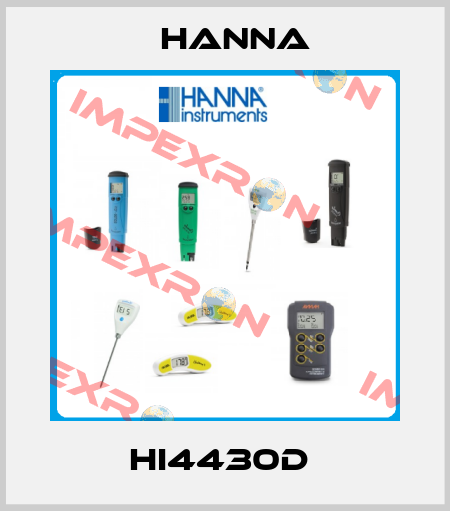 HI4430D  Hanna