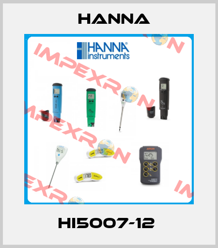 HI5007-12  Hanna
